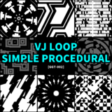 [VJ素材] VJ LOOP SIMPLE PROCEDURAL [GGT-002]